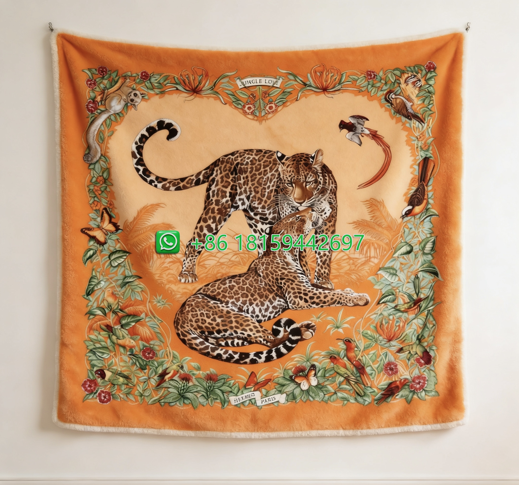 Hermes Throw Blankets